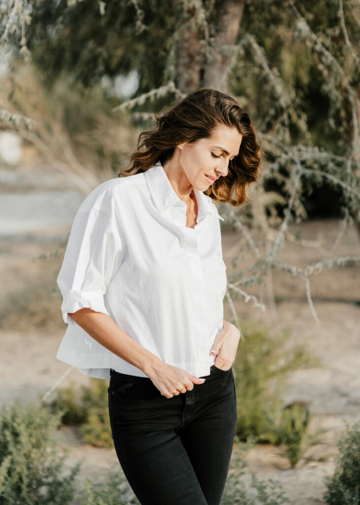 No capsule wardrobe is complete without a sharp white shirt 