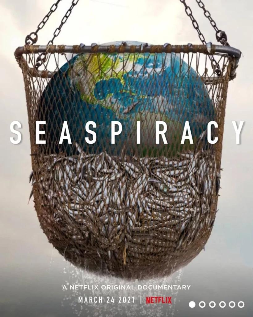 front cover of seaspiracy one of the documentaries highlighted in the article
