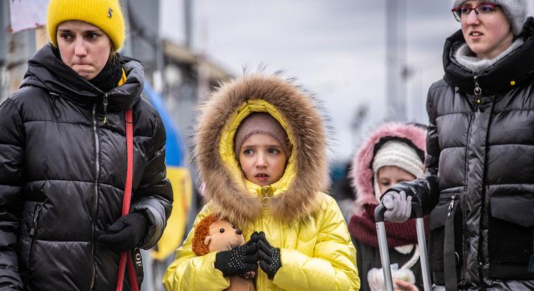 Ukrainian refugees are vulnerable as they look for work and shelter after arriving from the war zone