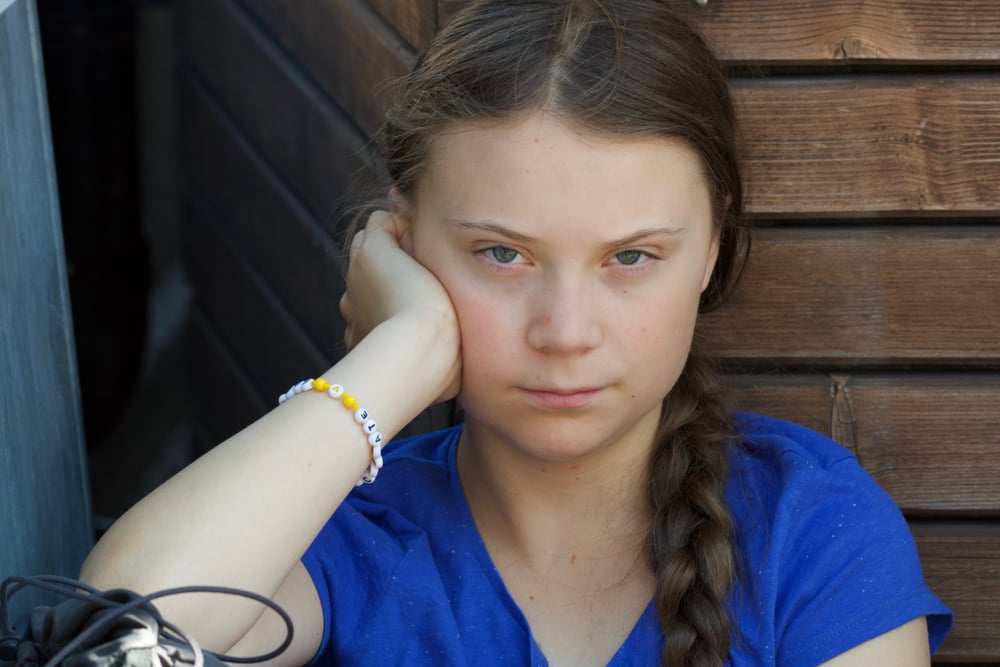 Greta Thunberg has Eco-anxiety