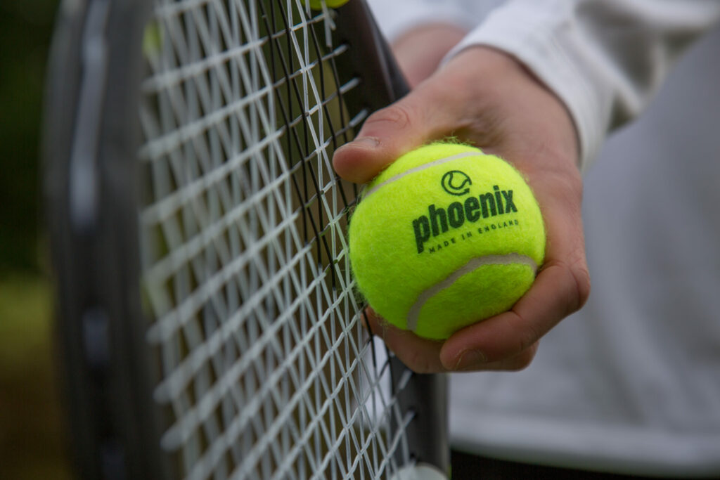 Phoenix recycled tennis ball