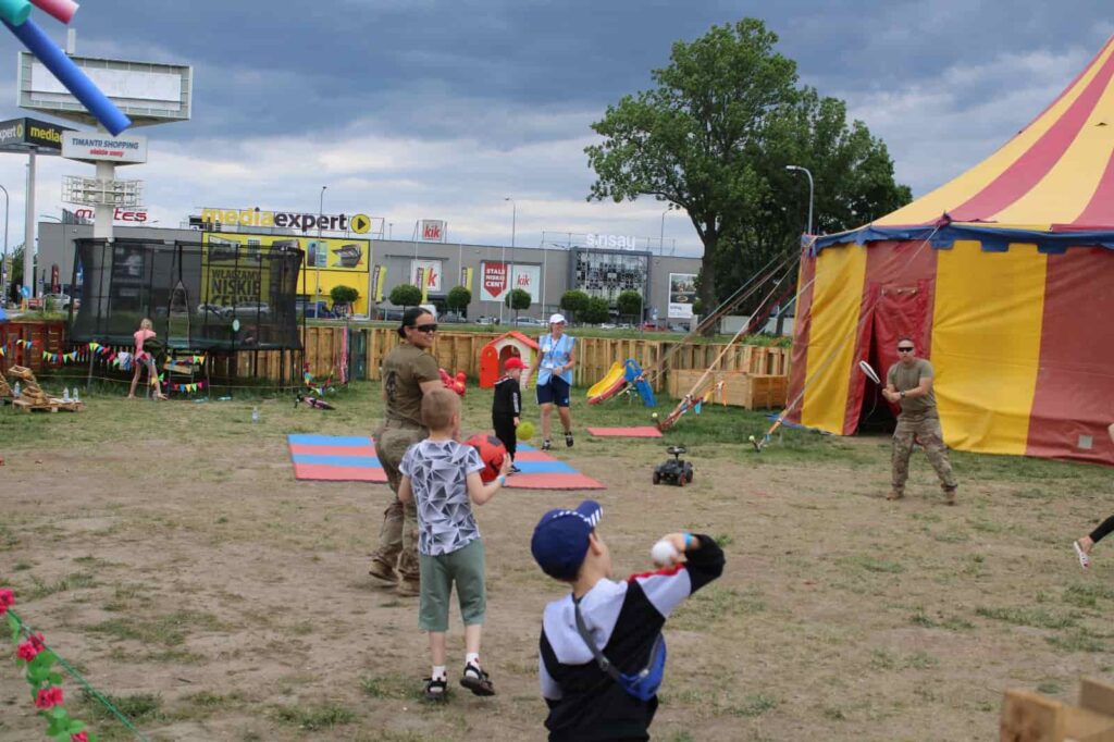 playing sports is helping Ukrainian children in refugee camps