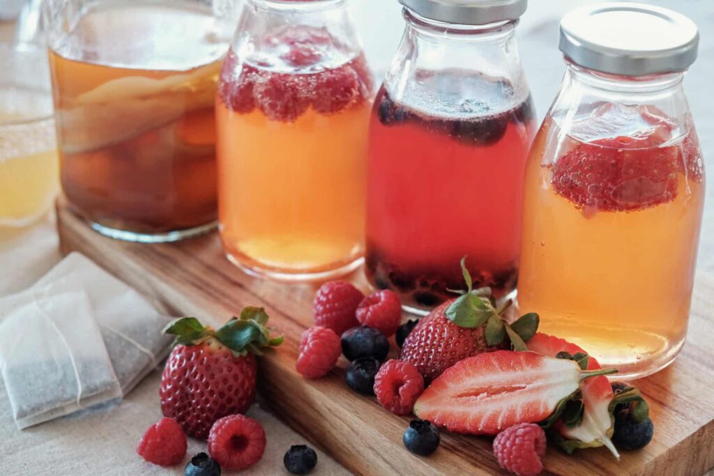 Caffeine free kombucha
