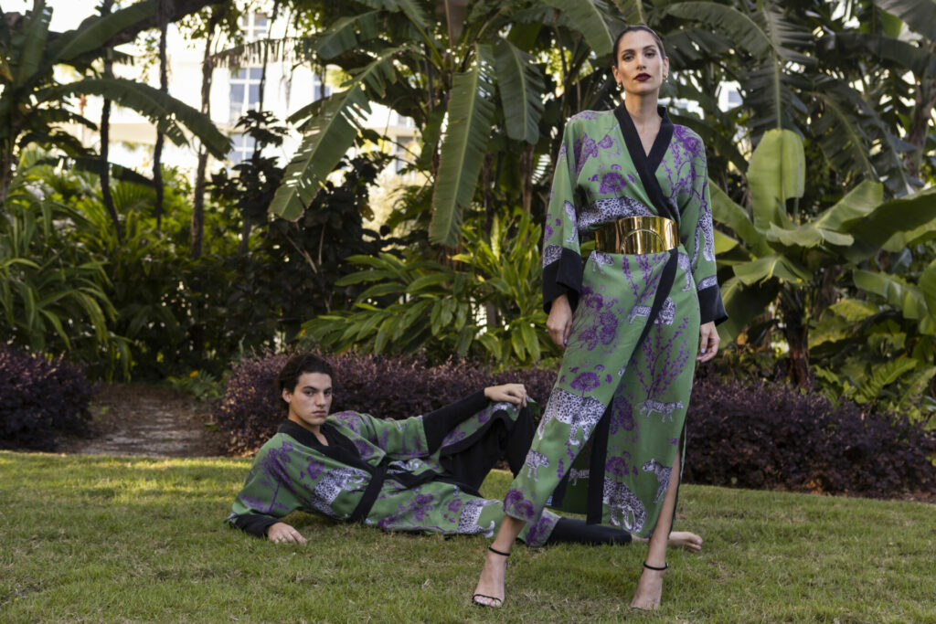 NiLuu uses Peta-approved Cupro silk for their luxury line 