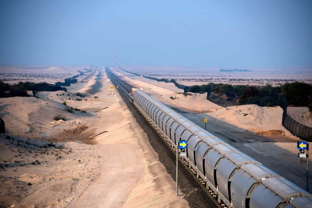 Etihad Rail in Dubai