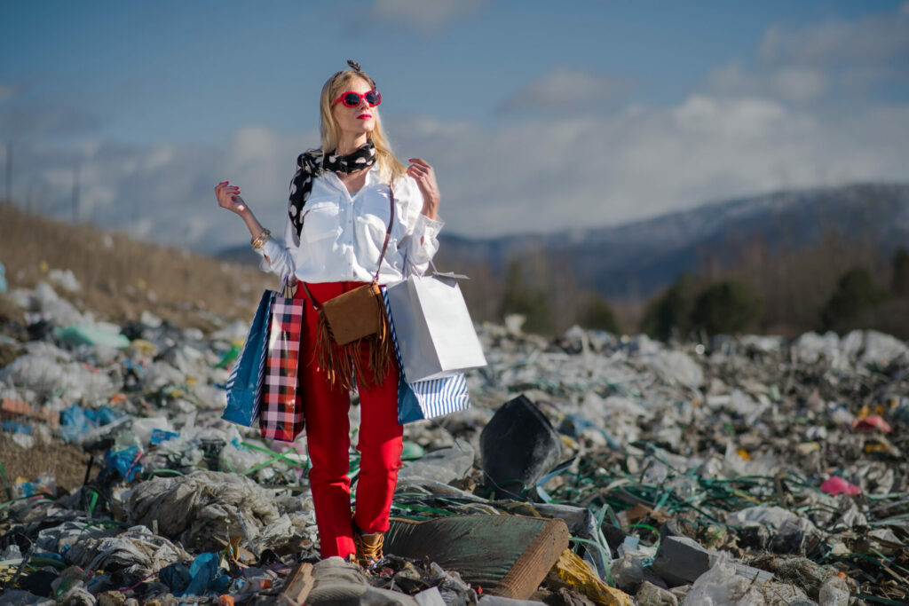 throwaway fast fashion is polluting the planet 