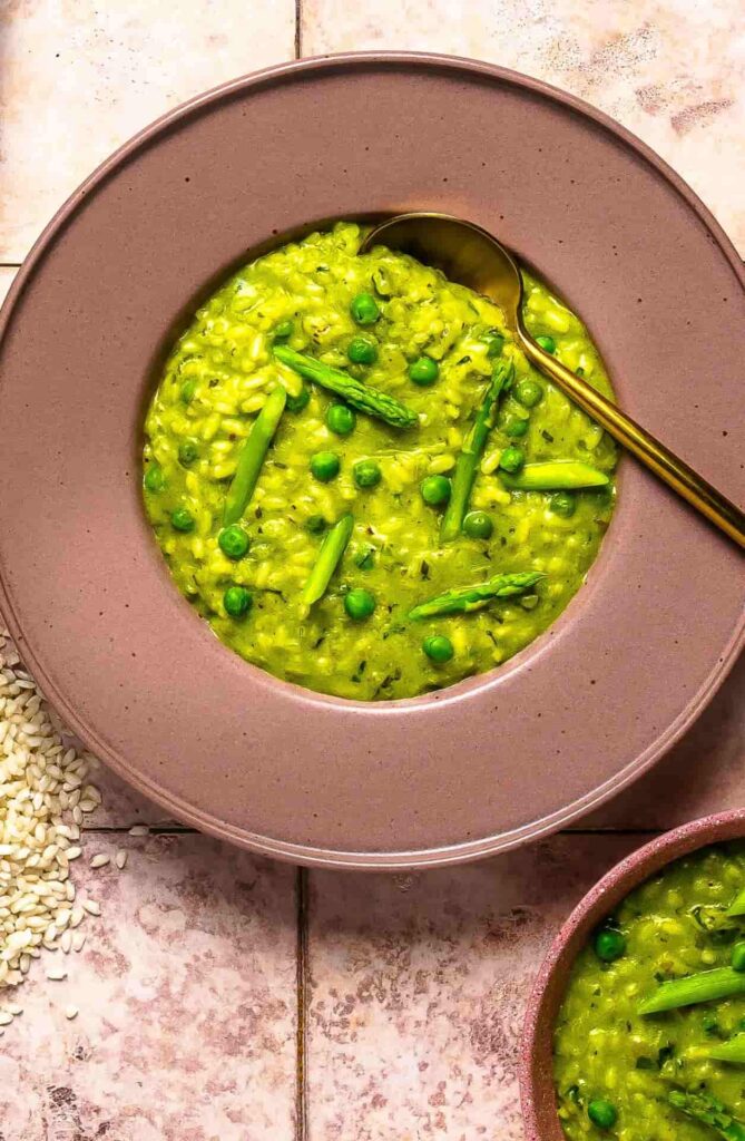 Risotto asparagus