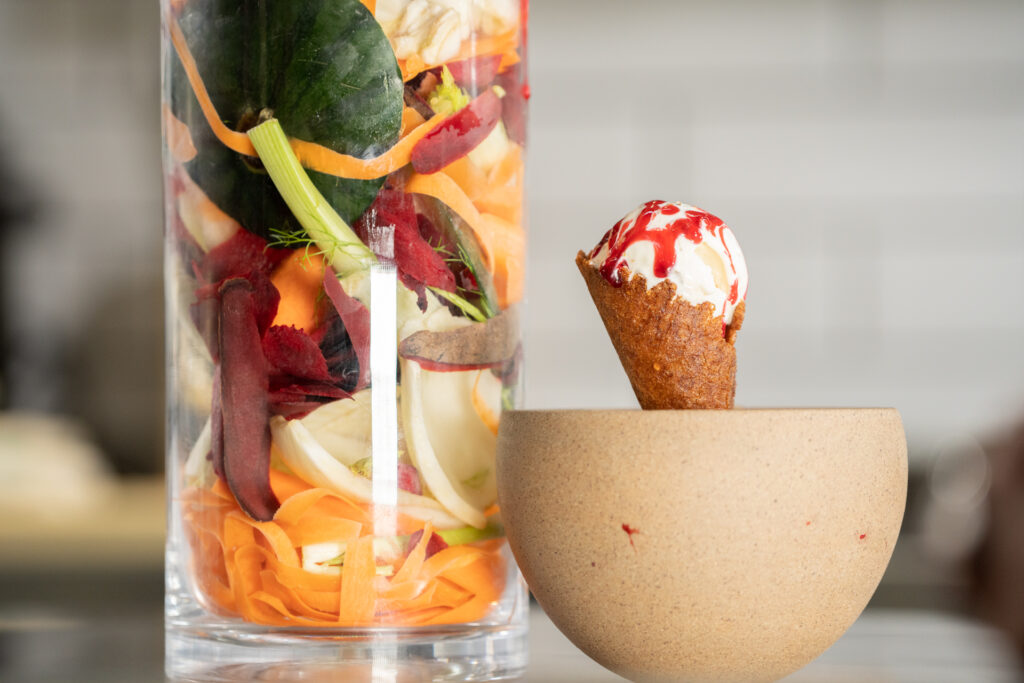 Vegetable vegetables make a fantastic tutti fruitti ice cream