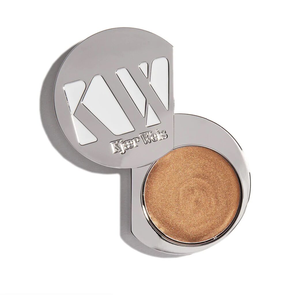 Kjaer Weis cream eye shadow in golden