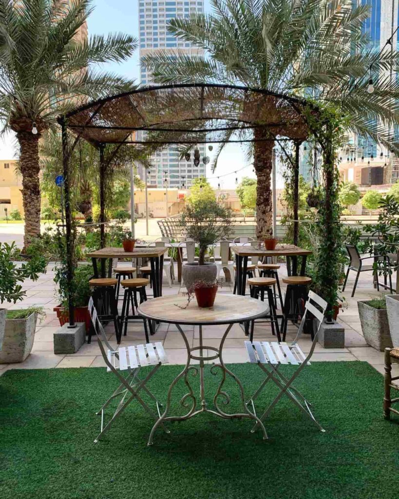 Little Earth planet based restaurent in dubai