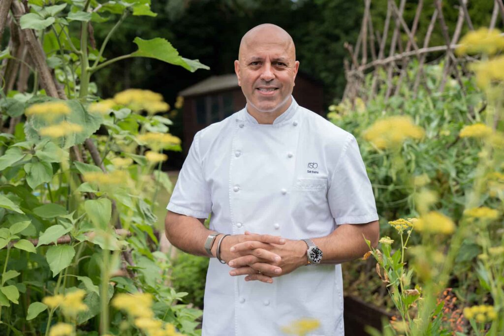 Sat Bains has two Michelin-stars and an appetite to reduce food waste using leftovers