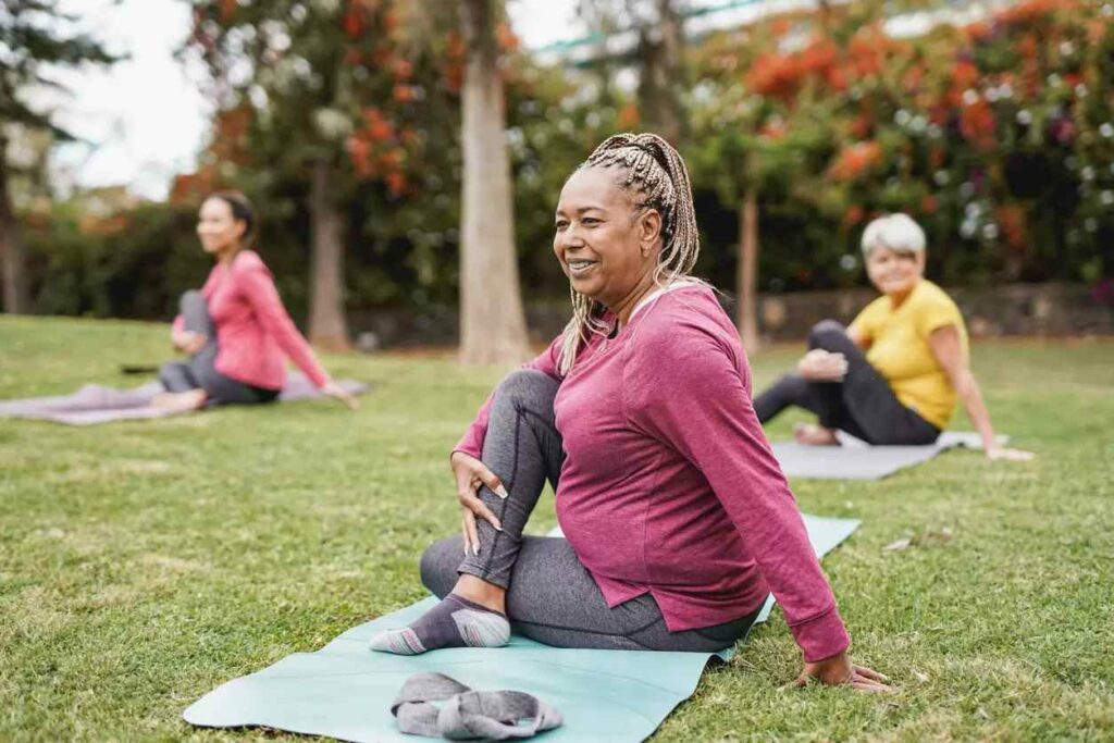 yoga during menopause