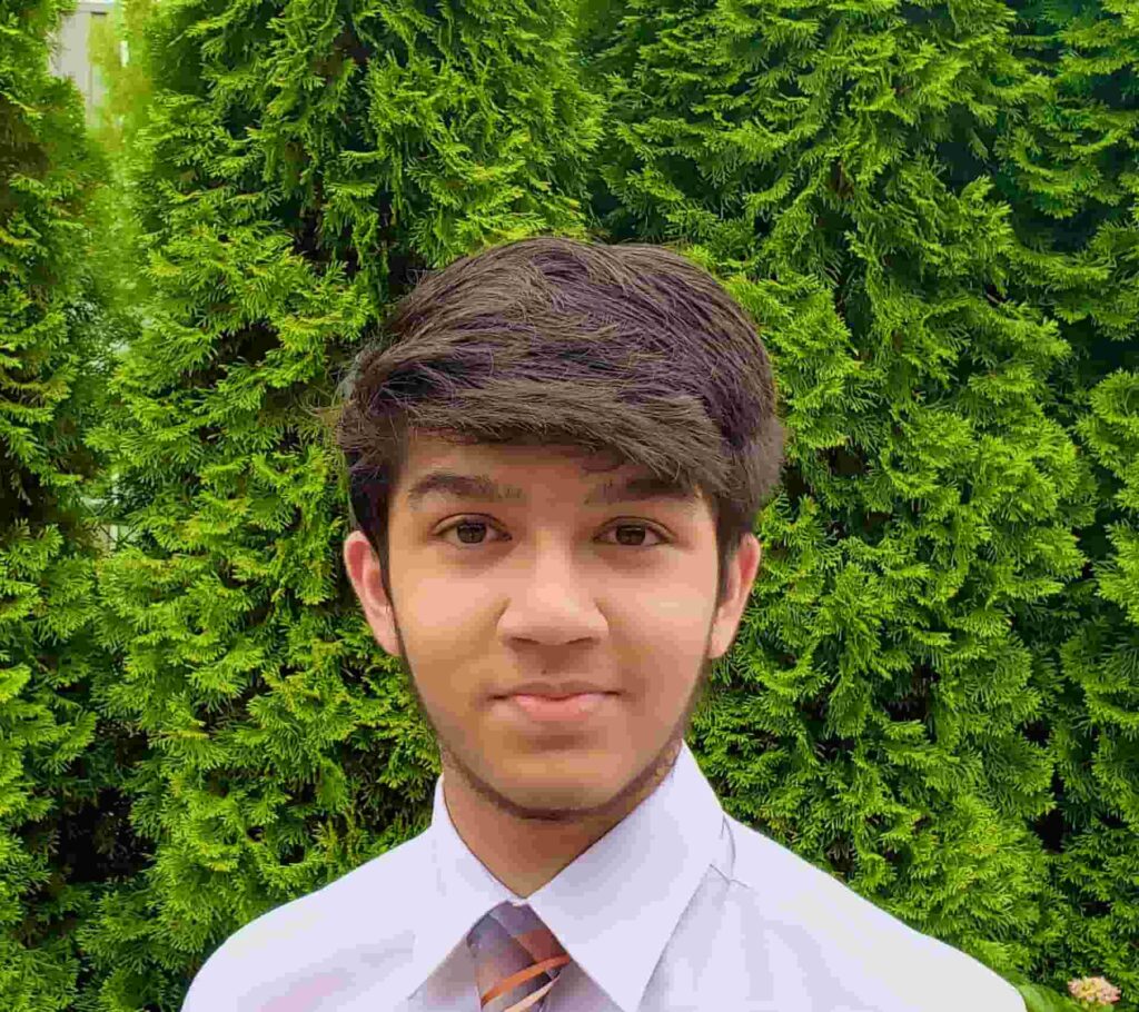 Samyak Shrimali one of the Children’s Climate Prize finalists