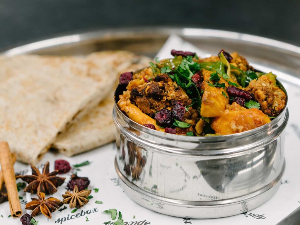 Christmas leftover curry