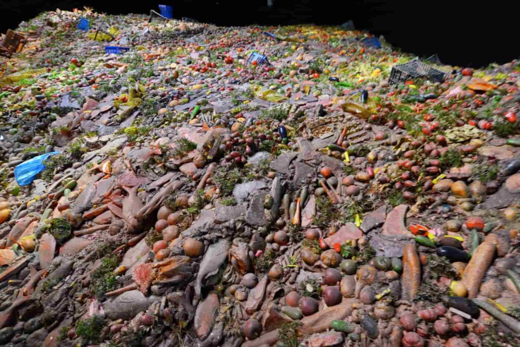 food wasted globally each year