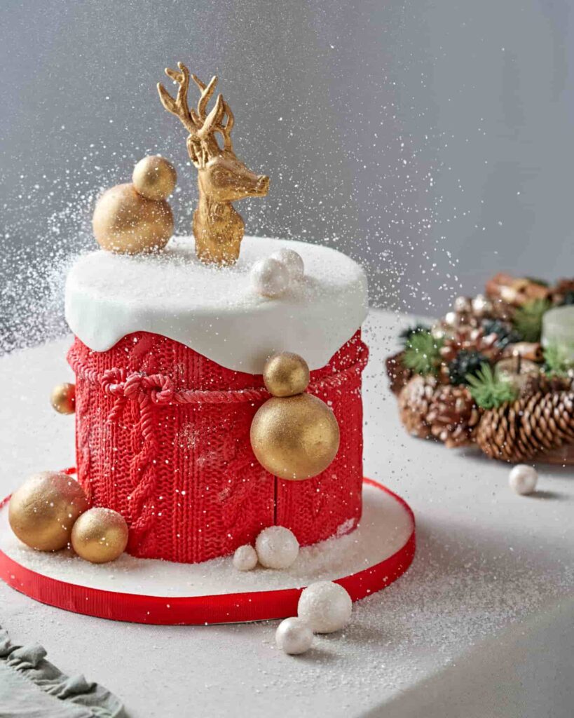 vegan Christmas cake