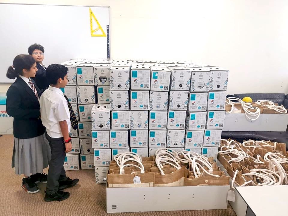 Natrl Inspires UAE's Junior Eco-Architects to Reduce and Recycle