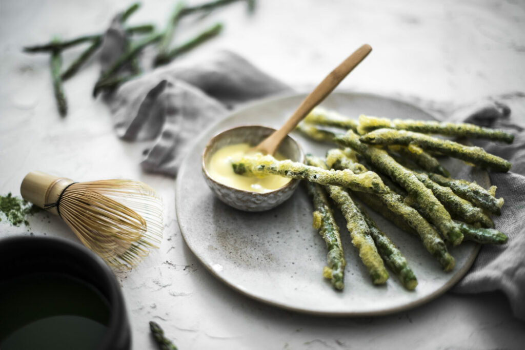 asparagus is a source of Vitamin E known for boosting passion - perfect for Vaentine's Day 