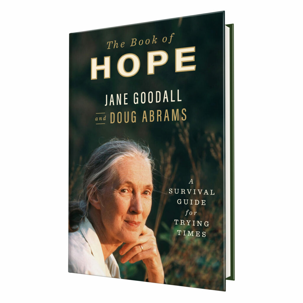 The Jane Goodall book of hope front cover