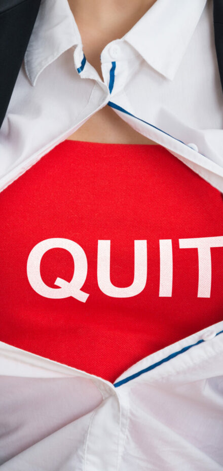 i quit t-shirt