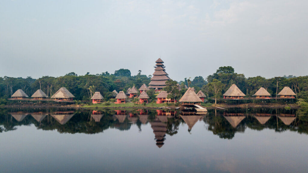 Napo wildlife lodge in Ecuador's amazon 