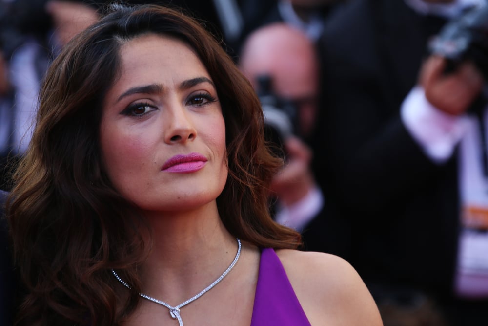 Salma Hayek has been campaigning for women's rights for decades 