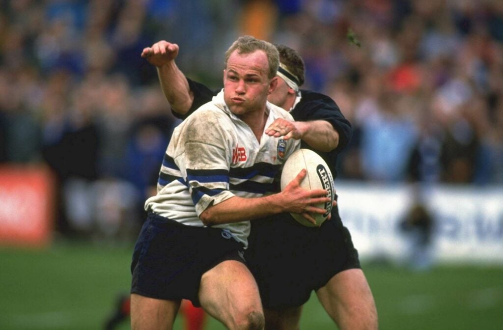 andy robinson playing rugby