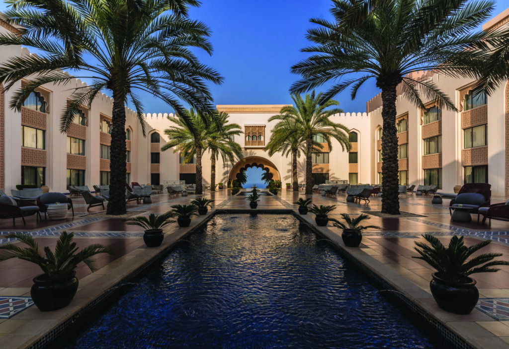 lobby at Shangri-La Barr Al Jissah, Muscat