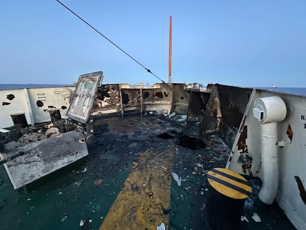 Destroyed freedom flotilla