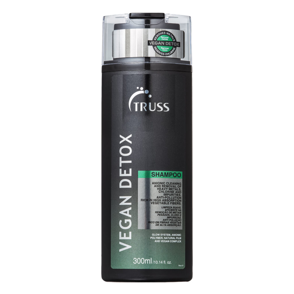 bottle of TRuss shampoo