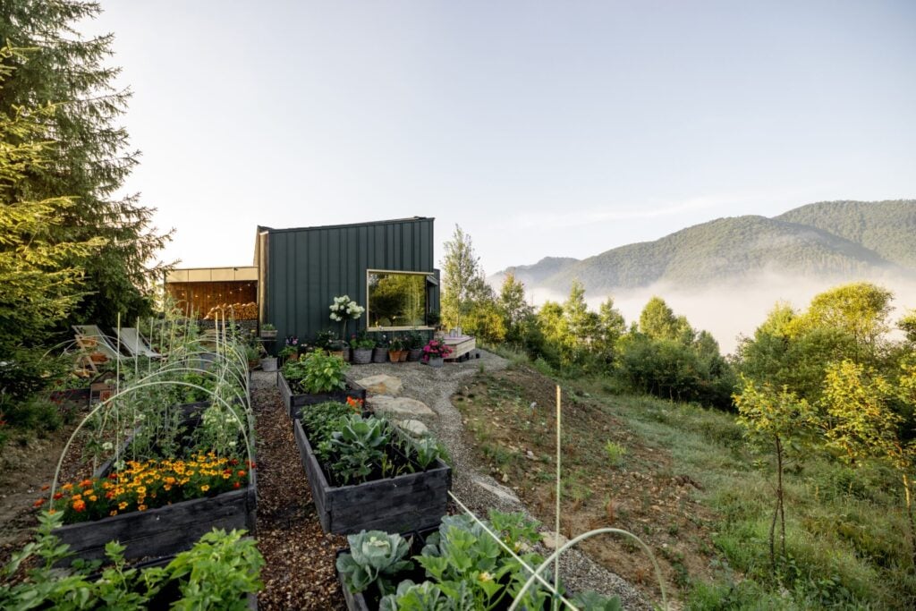Tiny house for off-grid living