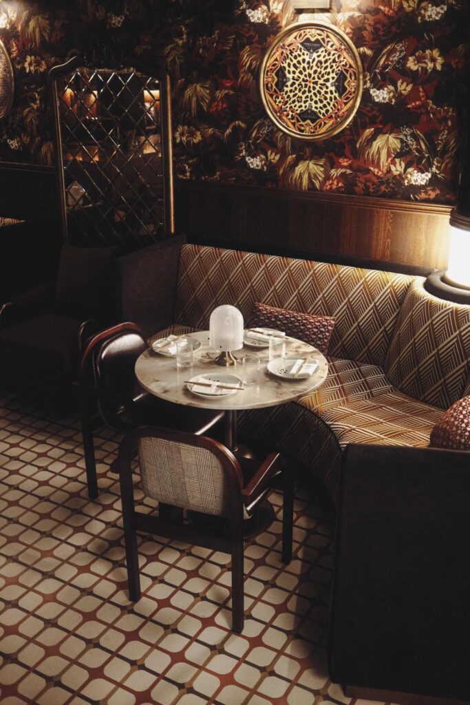GABA interior with stylish furniture 