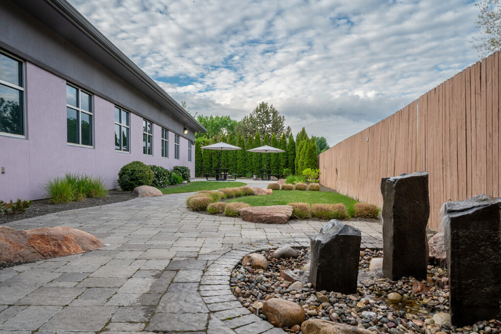 Garden of a Residential Treatment Centers for Teens in Idaho