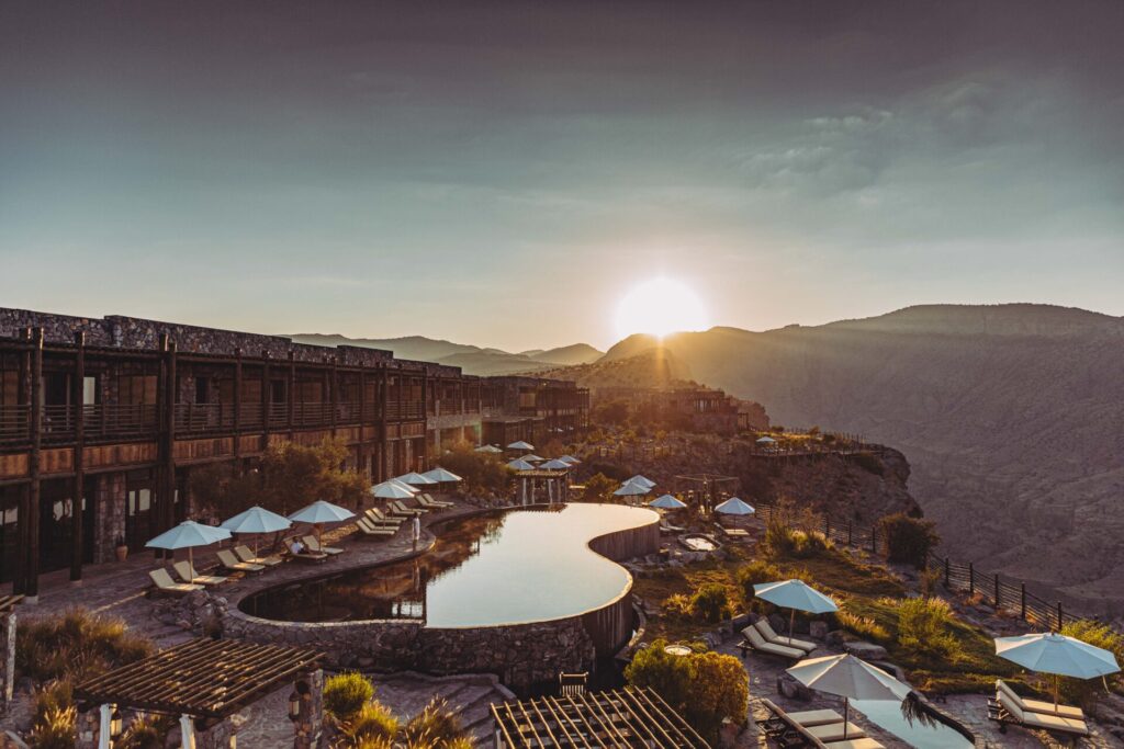 Alila Jabal Akhdar with mountains and infinity pool is offering a ‘15 Degrees Cooler’ Summer Deal