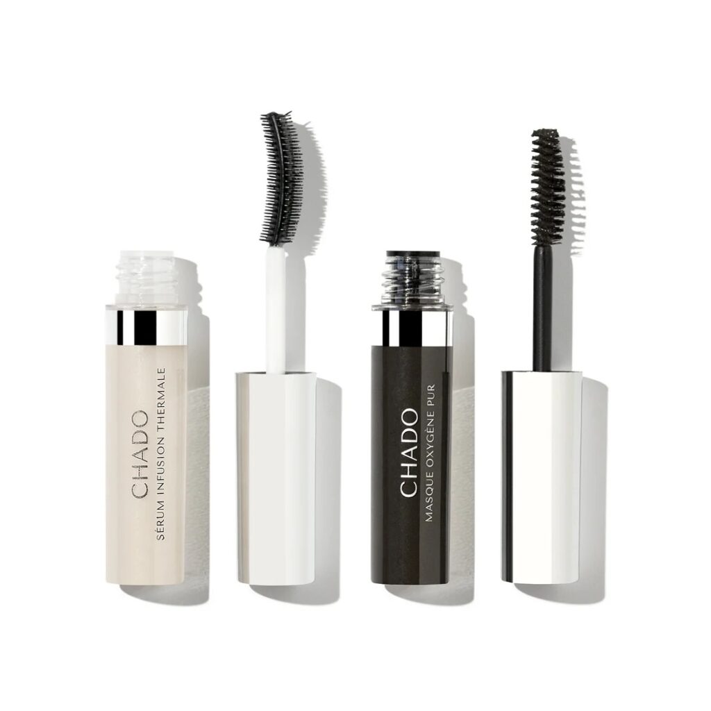 two mascara pots 