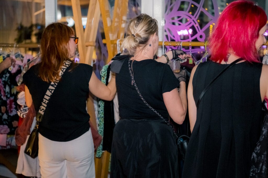 the ethicalist clothes swap in action