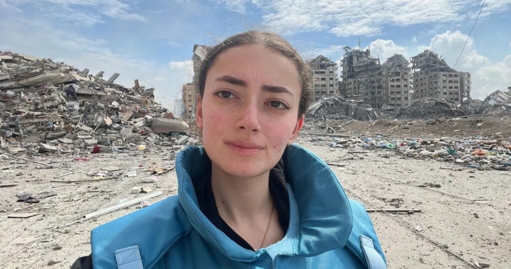 Plestia Alaqad in gaza 