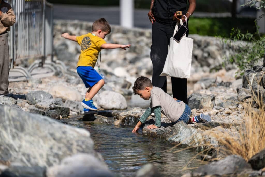 Dubai,08 December 2025,Winter Camp 2025 activities at Terra Pavilion in Expo City Dubai. Photo by Suneesh Sudhakaran/Expo City Dubai.