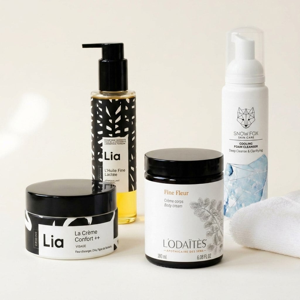 Clean beauty products from Ô Naturel Boutique