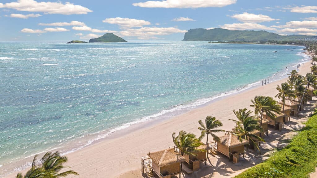 Coconut Bay in St Lucia 