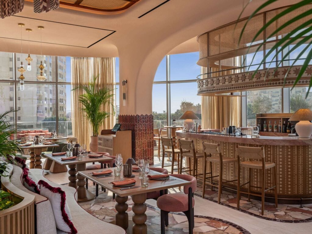Levantine Restaurant interior of SO/ Ras al Khaimah