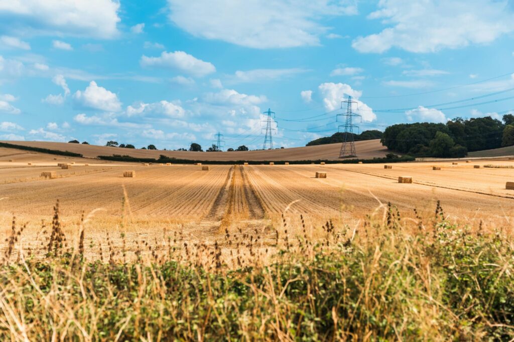 Britain's infrastructure - including farmland - can no longer cope with a warming world