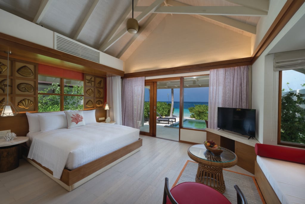 Villa room at OBLU SELECT Lobigili