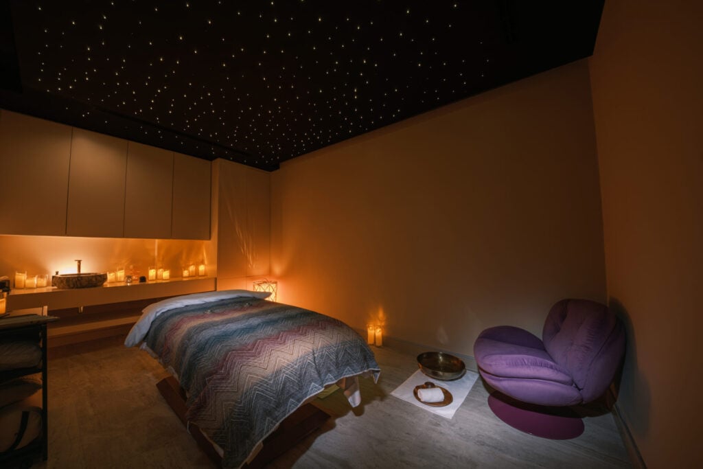 Treatment room at Sohum Wellness 