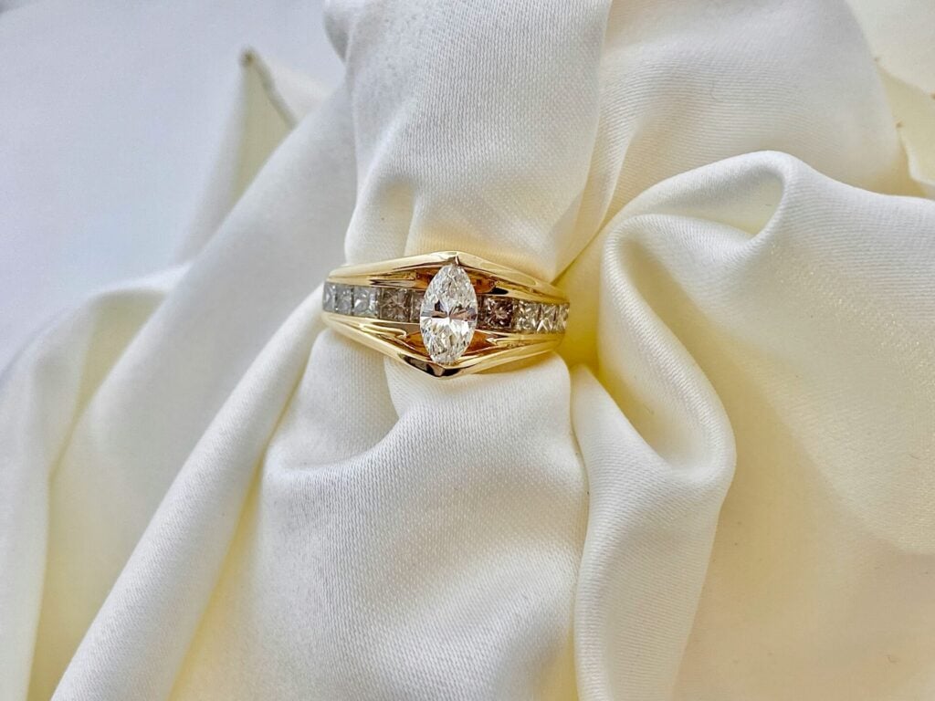 antique engagement ring