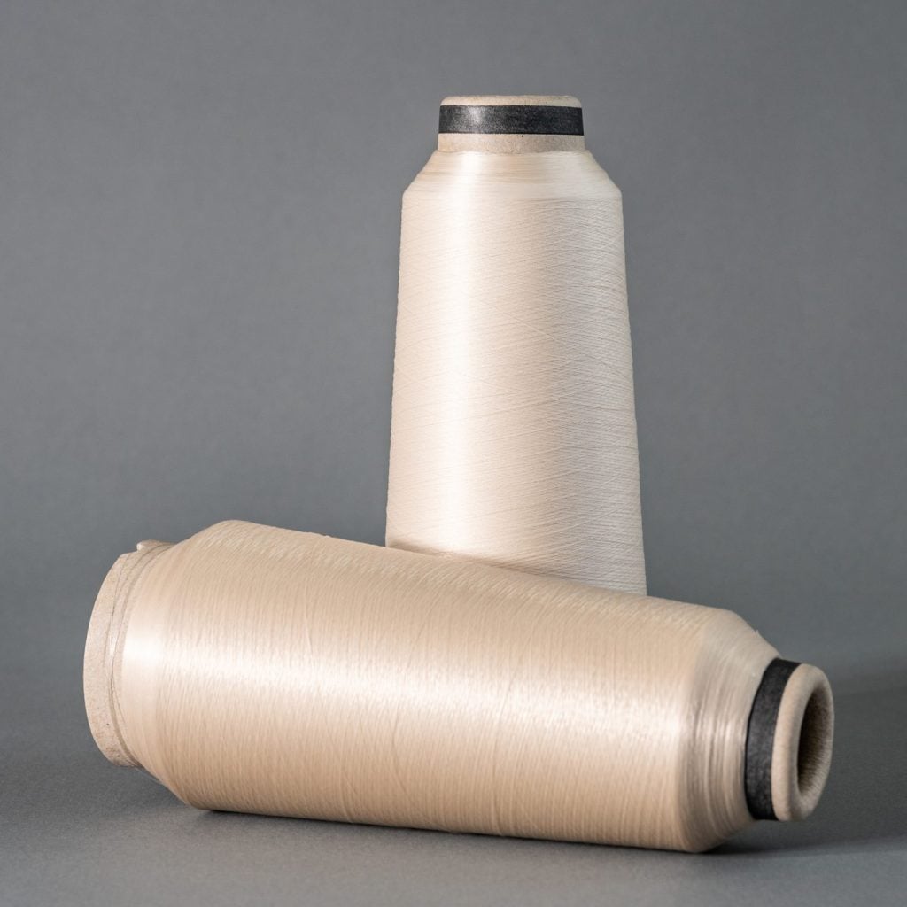 sustainable silk yarns by AMsilk
