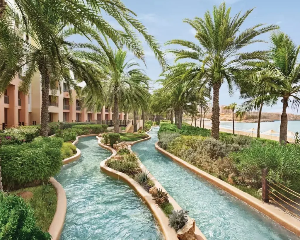 Lazy river at Hilton Barr Al Jissah